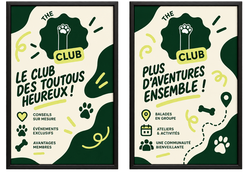 Affiches personnalisées