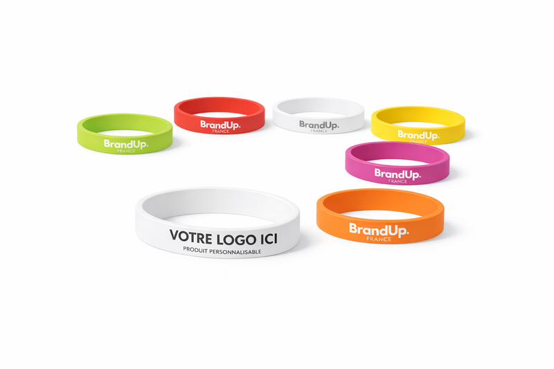 Bracelet Customisable en Caoutchouc