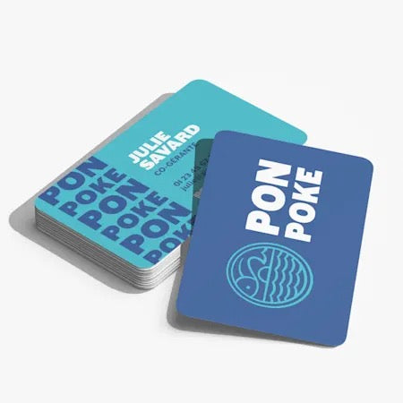 Carte recto 51 × 89 mm — Lot de 50