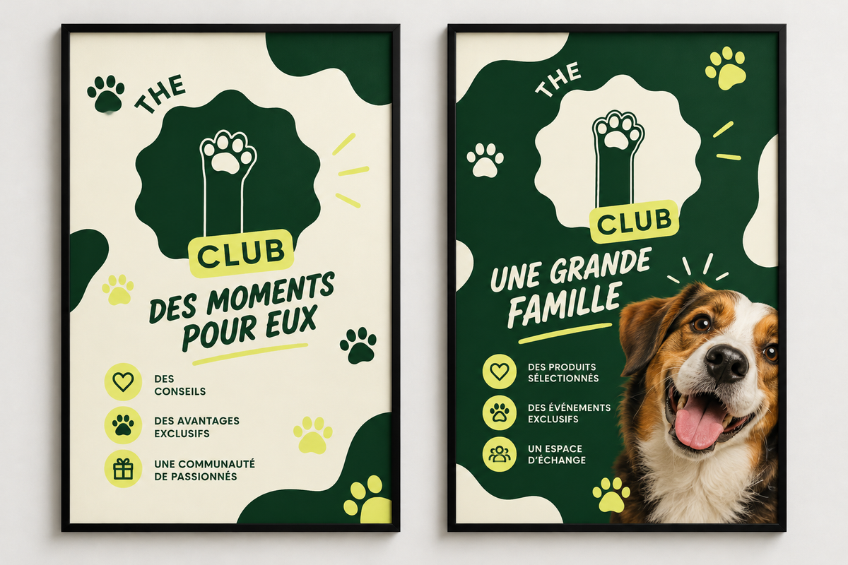 Affiche 1200 × 300 mm