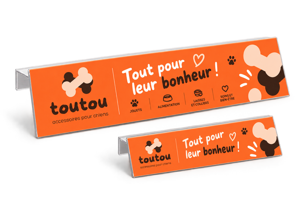 Stop-rayon 8.00 × 4.00 pouces L — Lot de 10