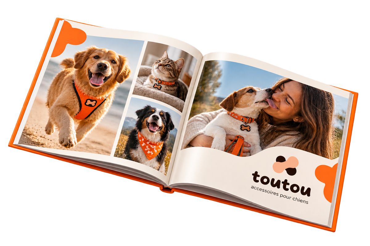 Livre photo – couverture rigide 165 × 240 mm – portrait