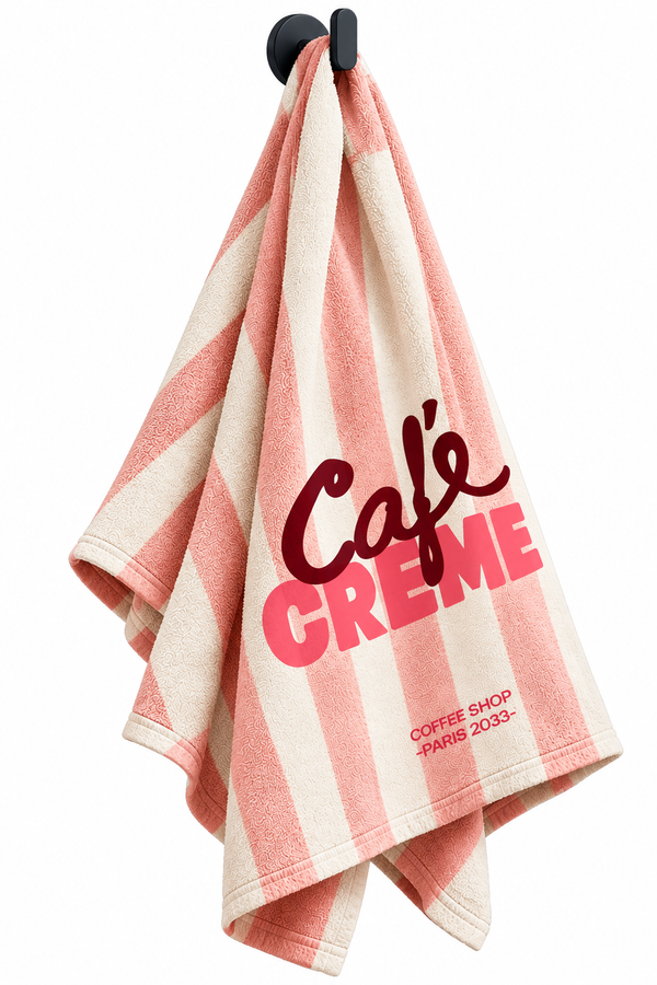 Serviette de plage – recto 50 × 100 cm